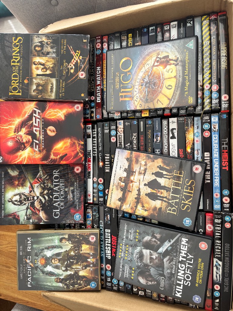 DVD Bundle x 90 Job Lot - Mixed Titles & Genres Good Condition