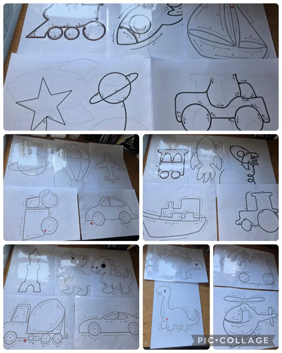 Icord Wire Art Kids Templates