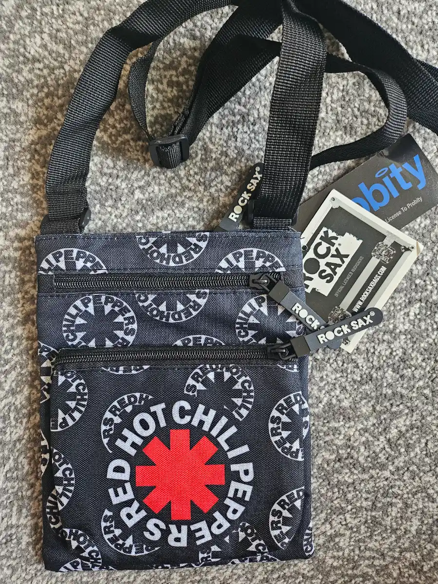 Red Hot Chili Peppers Crossbody Bag by Rock Sax