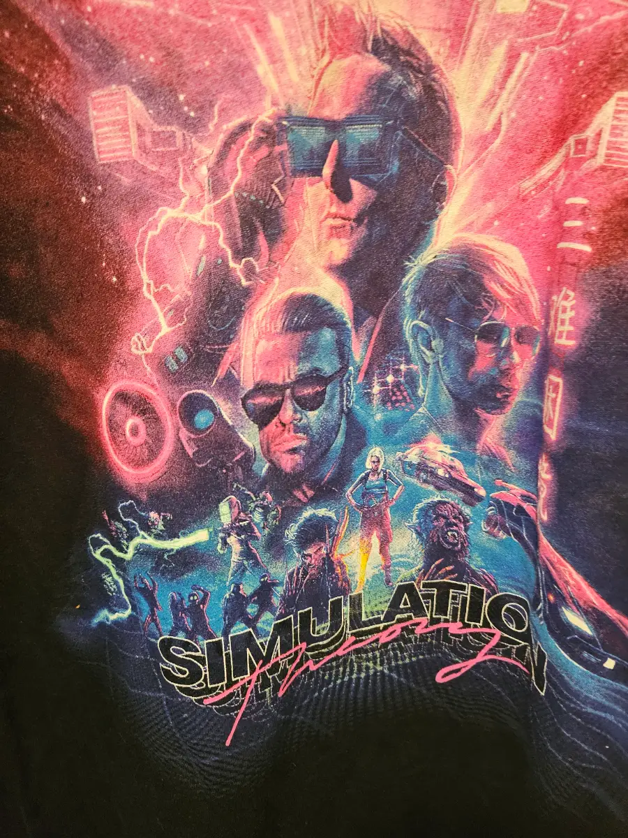 Muse Simulation Theory Tour T-Shirt - Size L