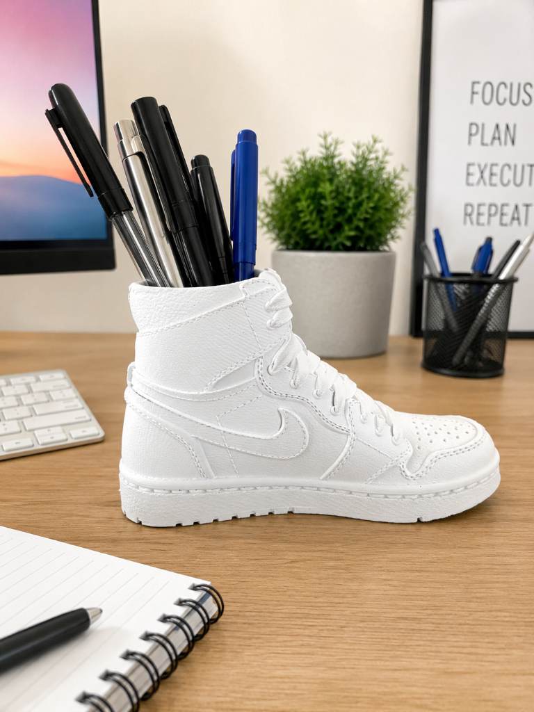 Nike Style Pen Pot / Desk Tidy