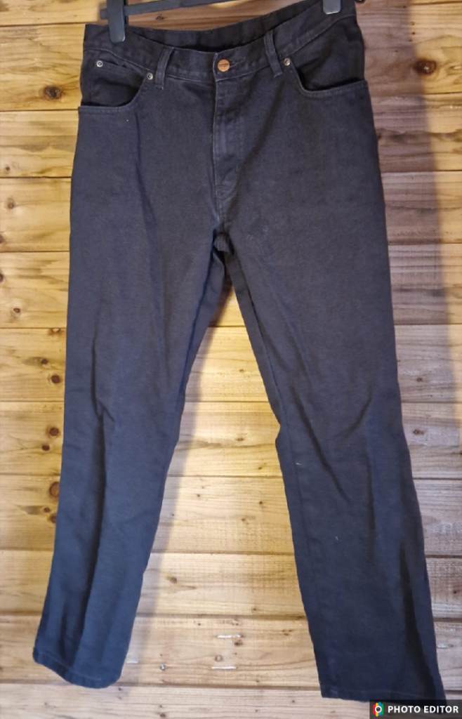 Black Wrangler Jeans                22