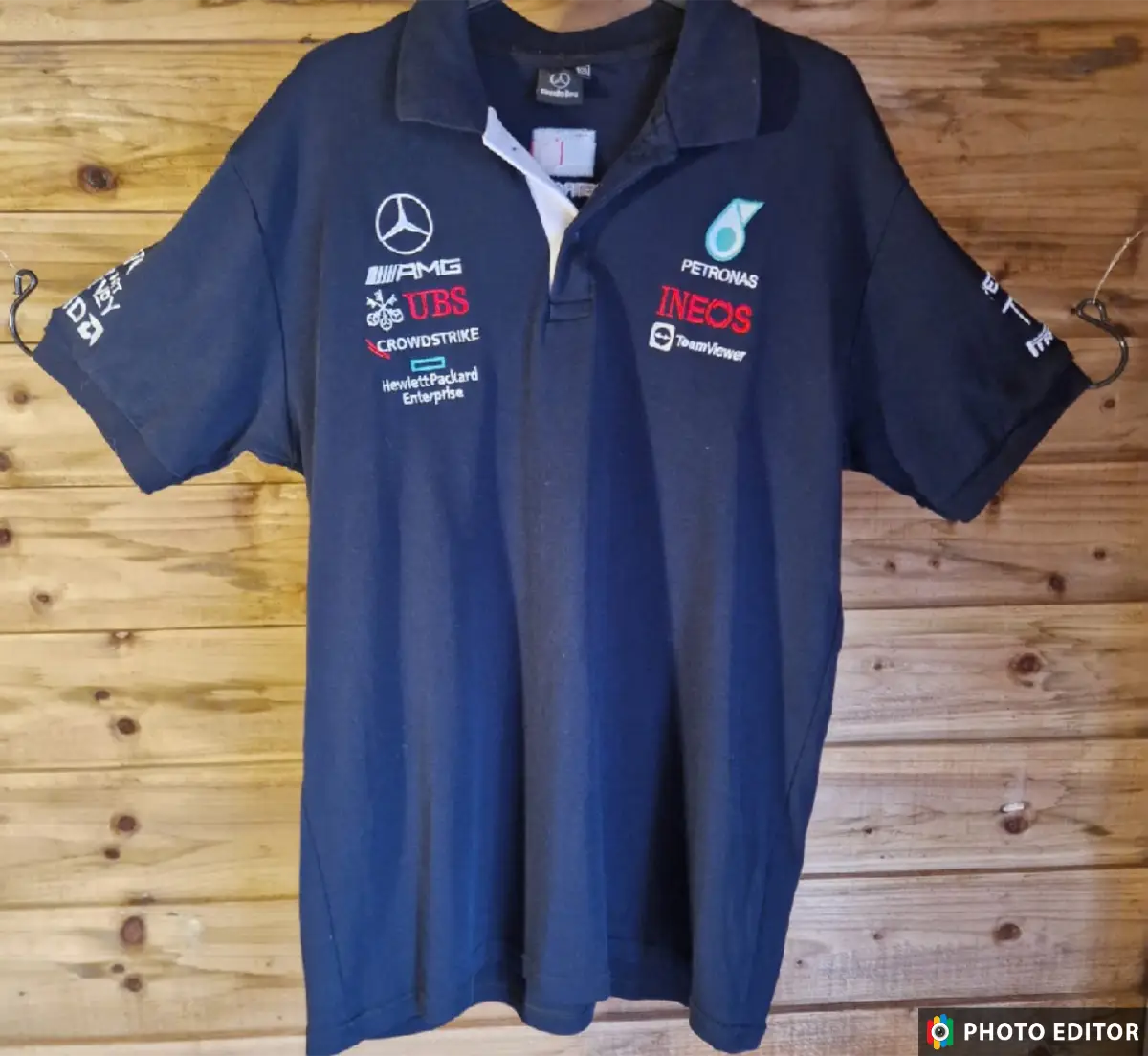 Mercedes-AMG Petronas F1 Team Official Polo Shirt 15