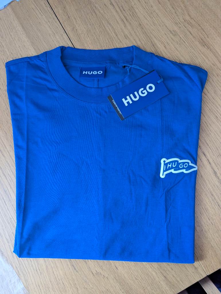 Hugo responsible cotton men's T-shirt size L