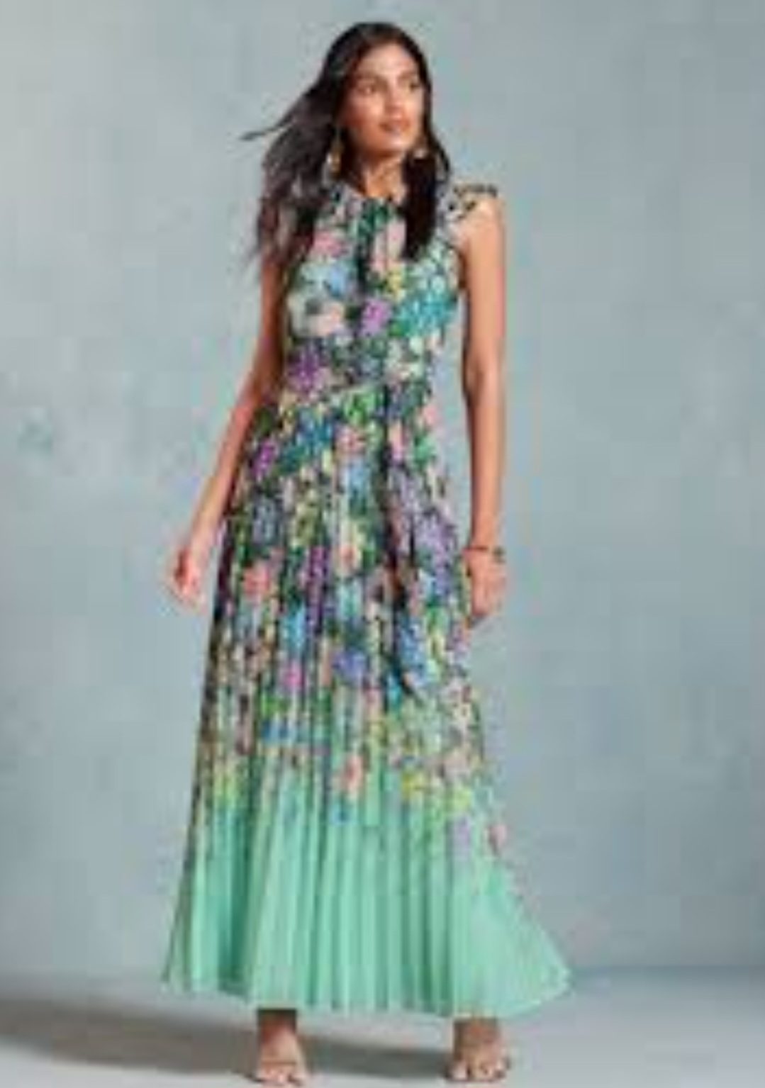 Love & Roses long dress, size 12 UK