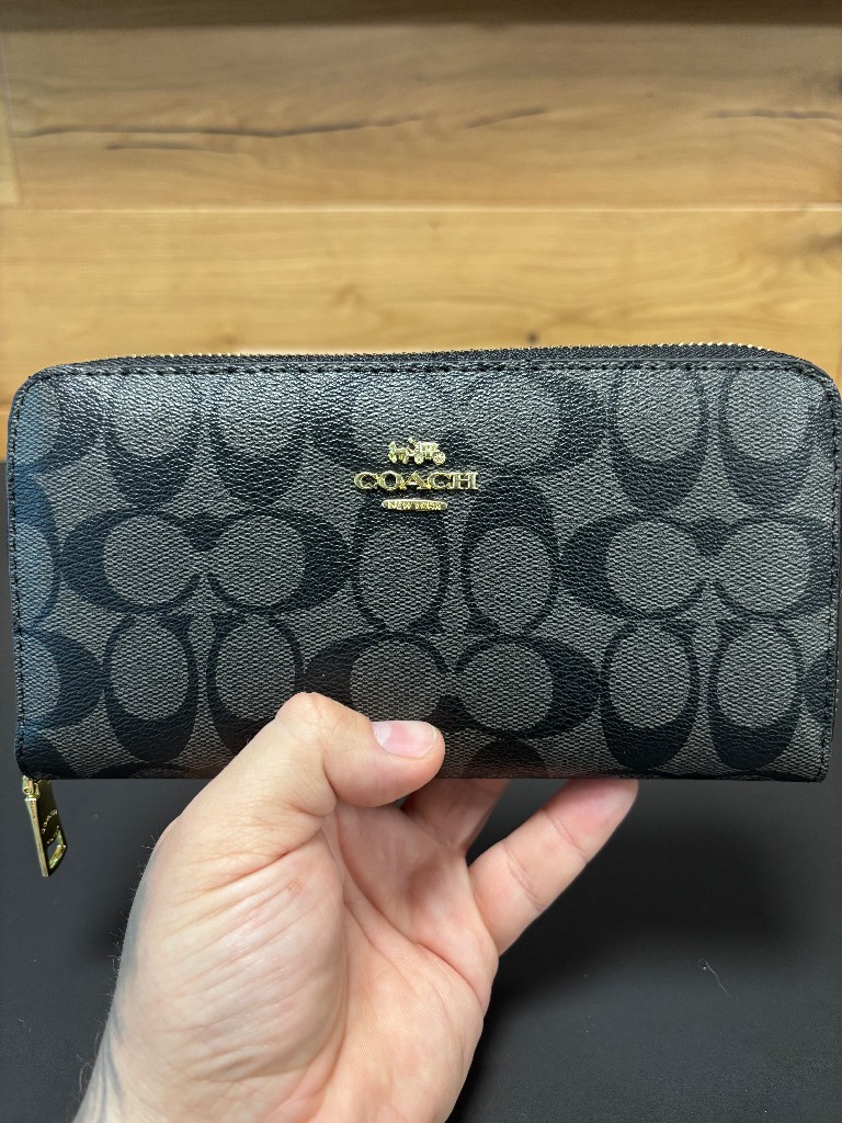 Black Coach wallet