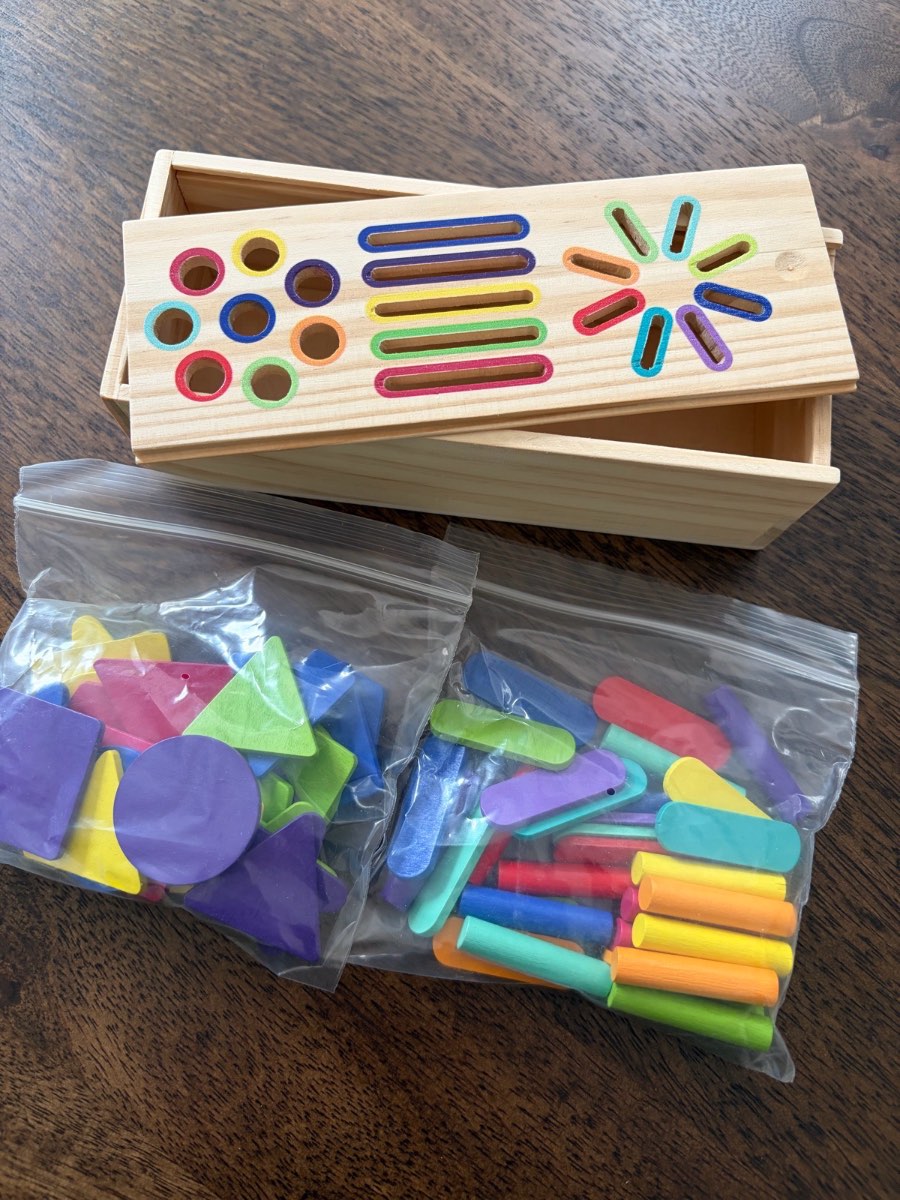 Wooden Shape and Colour Sorter | Montessori Learning Toy