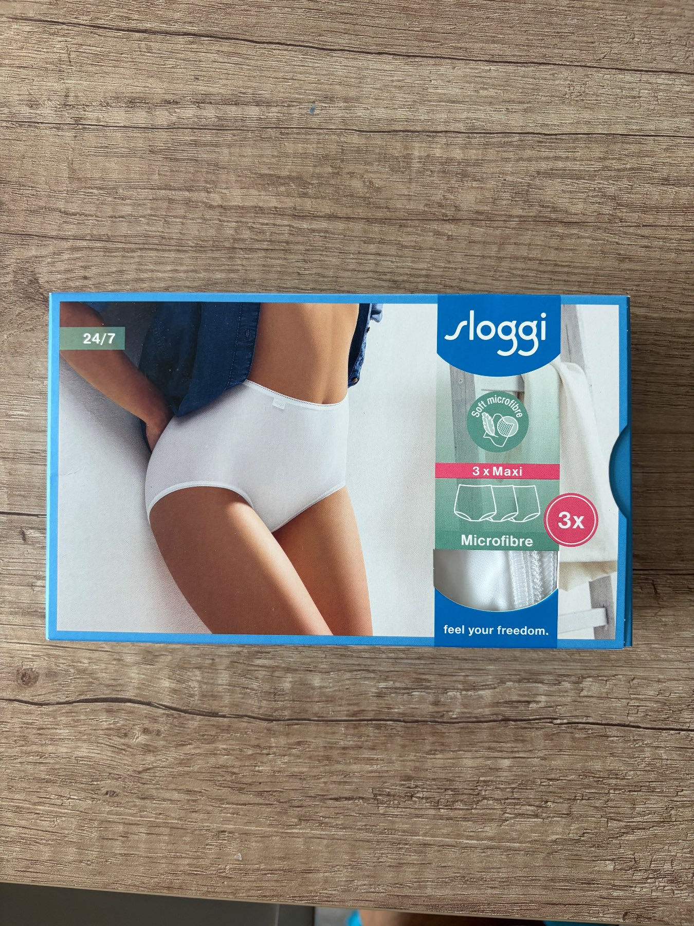 Sloggi 24/7 Microfibre 3 Pack Briefs