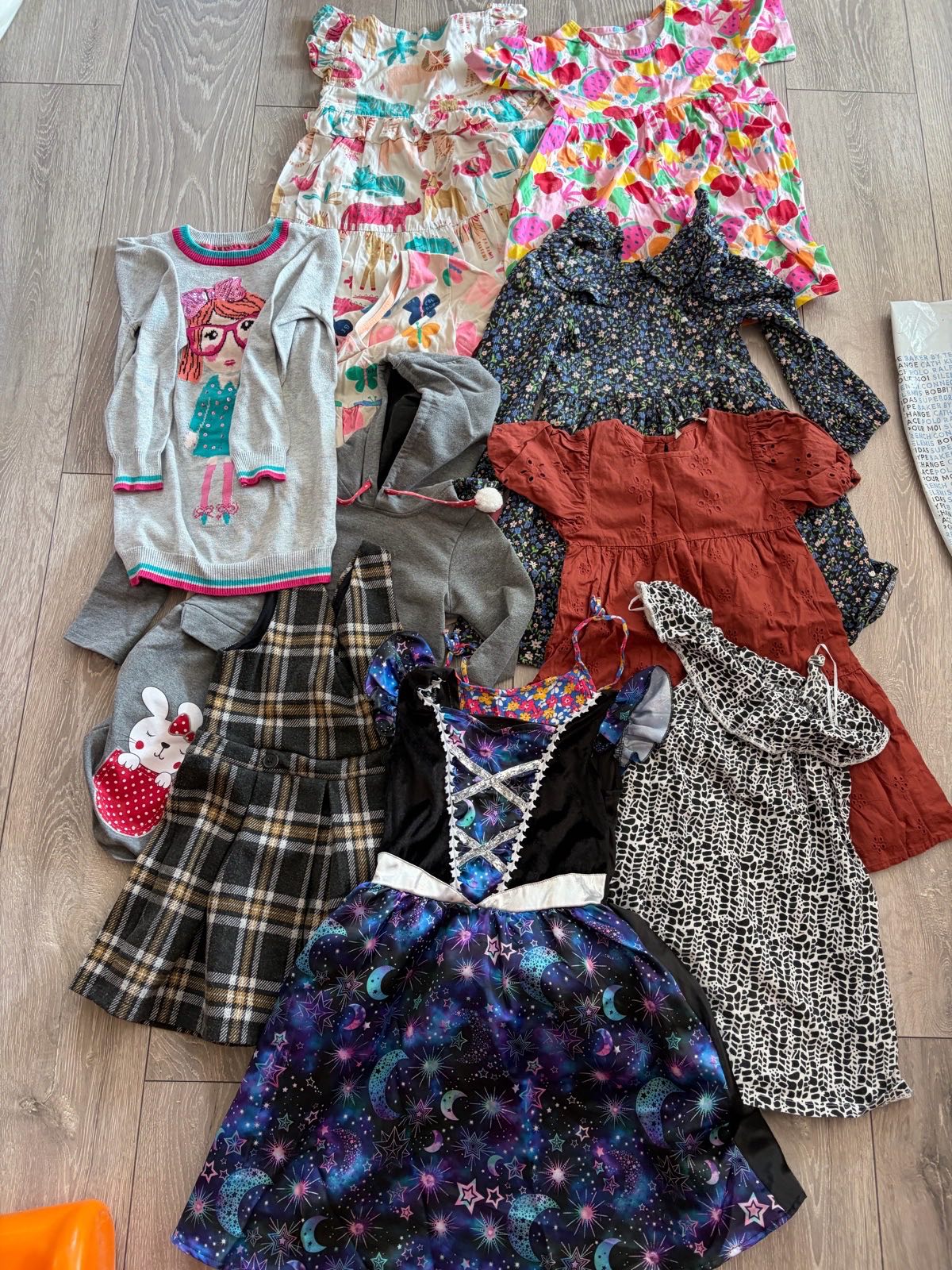 Bundle of dresses 5-6 years