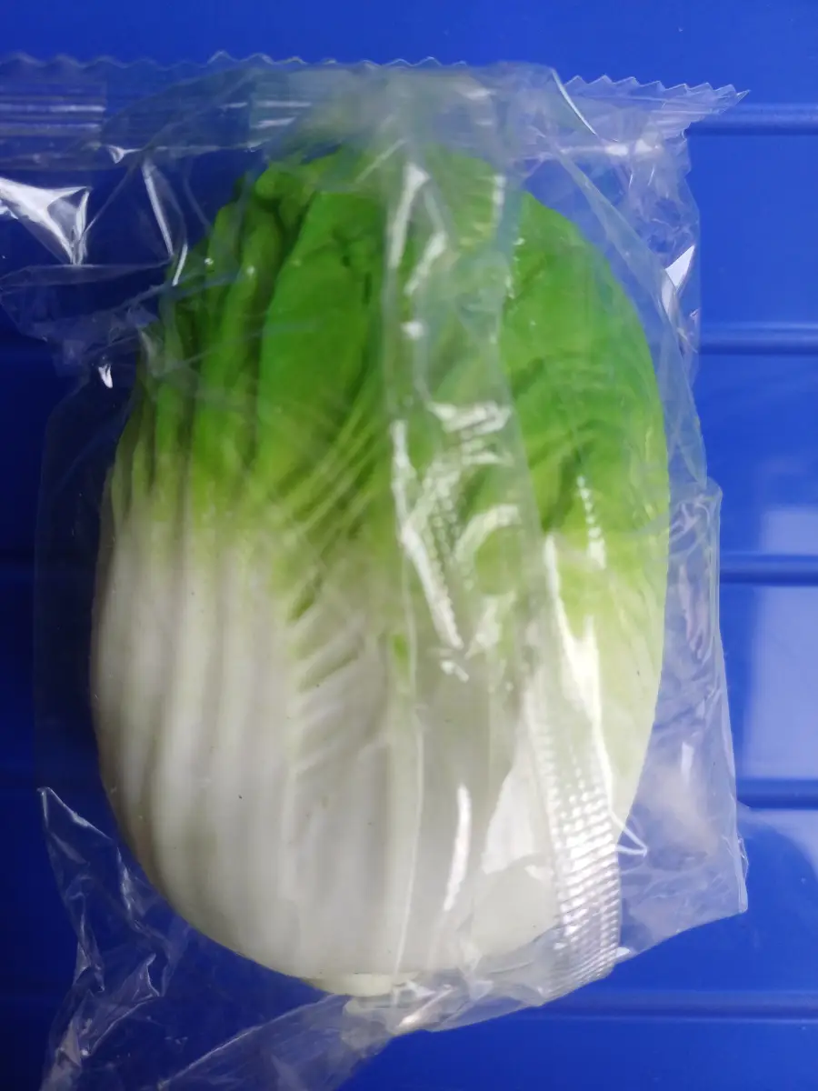 Knead cabbage