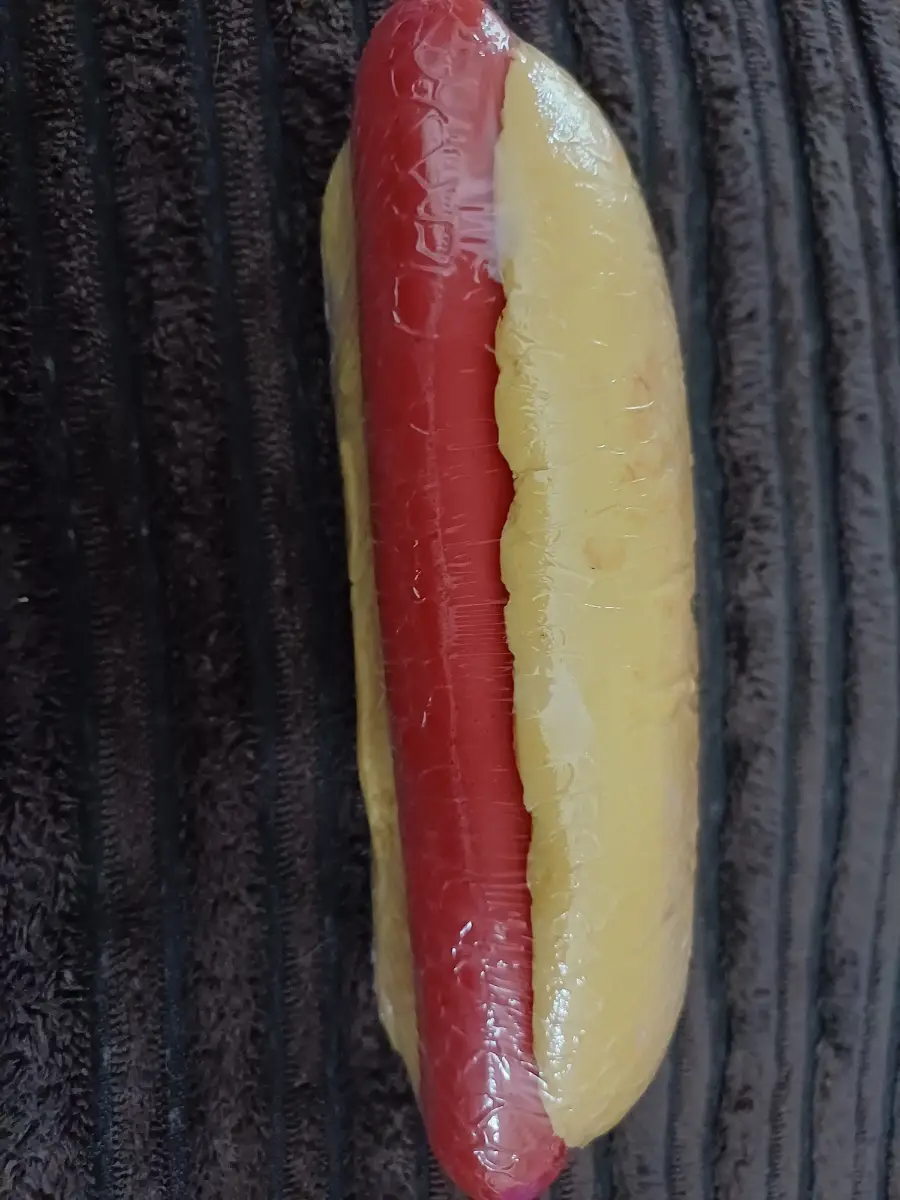 Scented Hot dog novelty soap