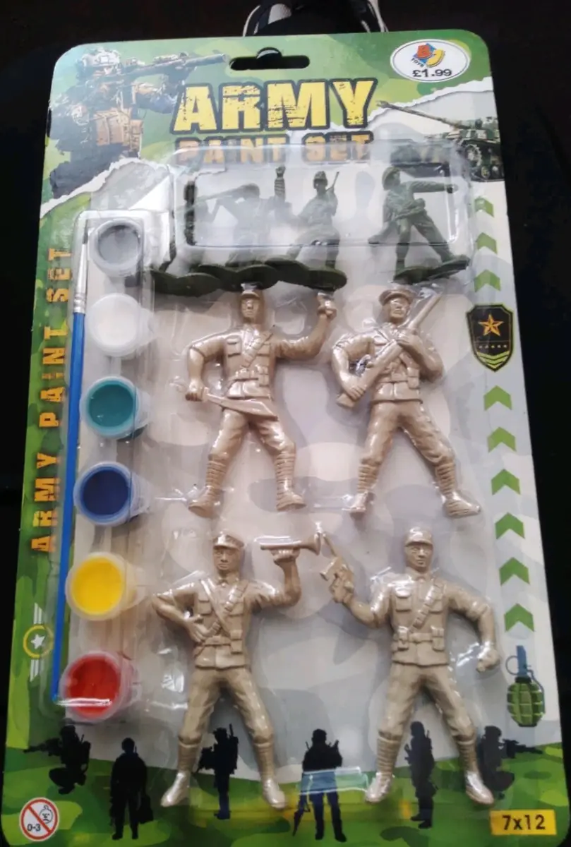 Paint army set