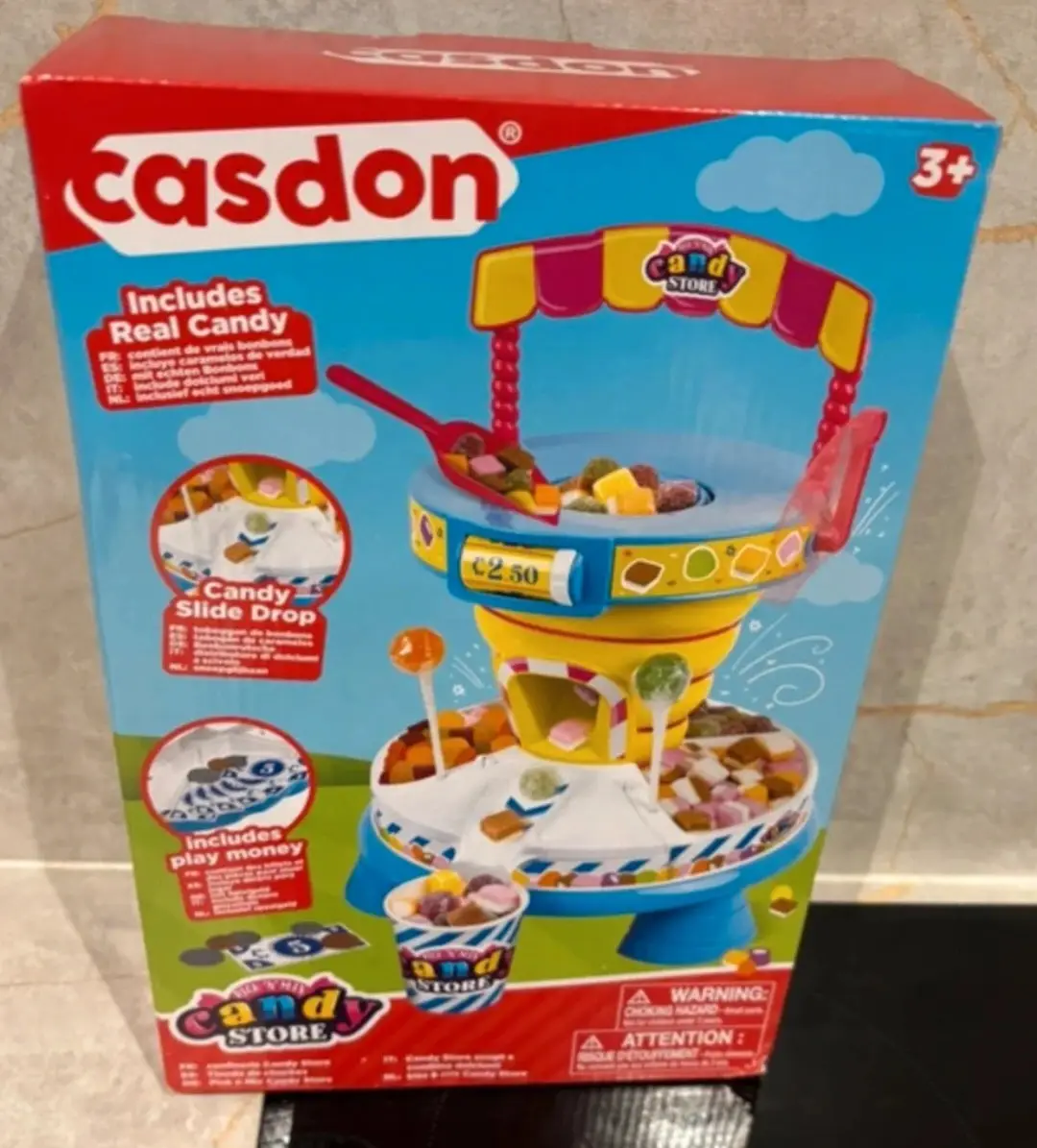 Candy store with sweets