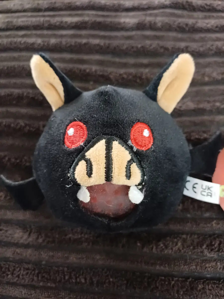Jelly belly plush bat