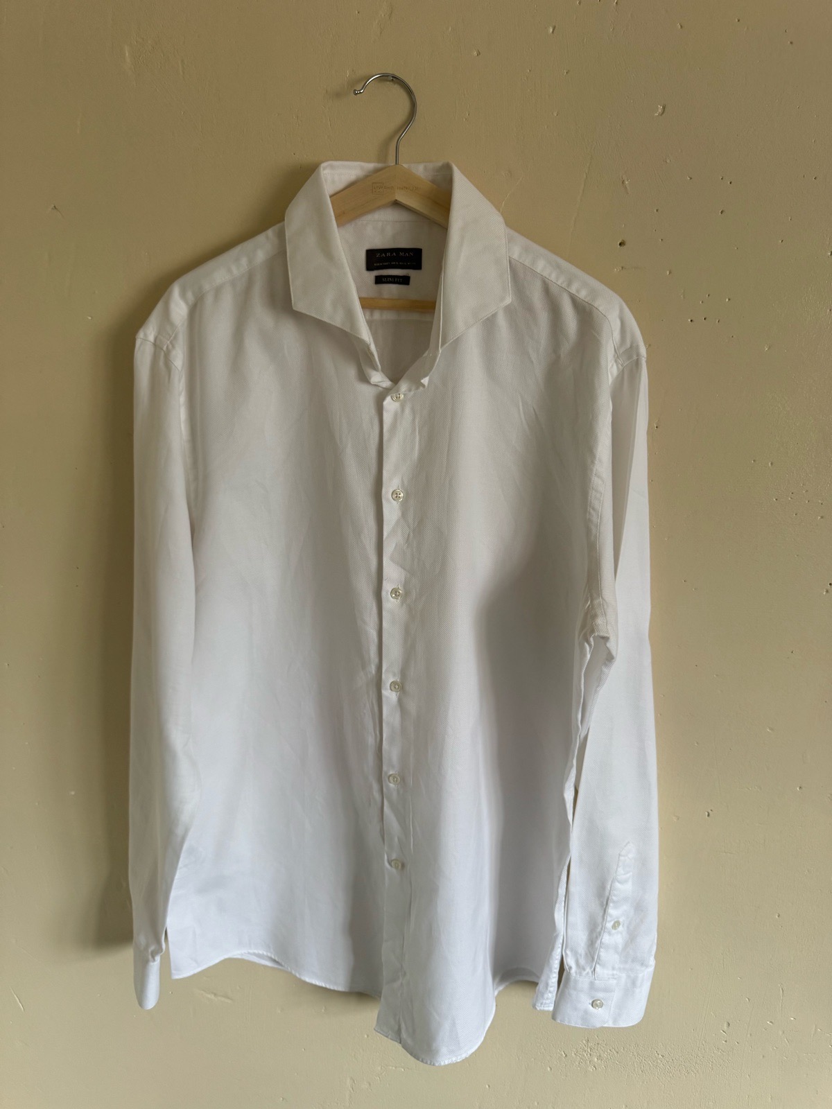 Zara Man long sleeve cotton shirt XL