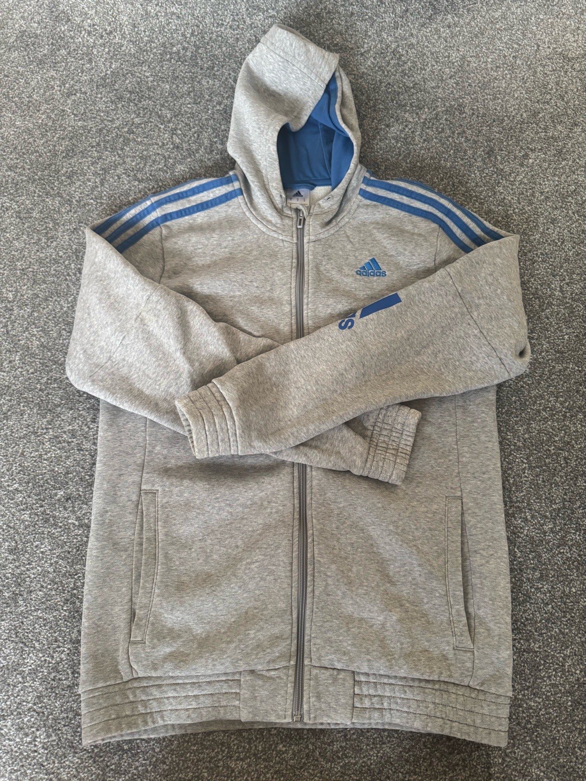 Men’s Adidas Medium full zip hoodie