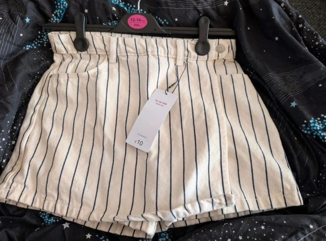 Girls Denim Skort