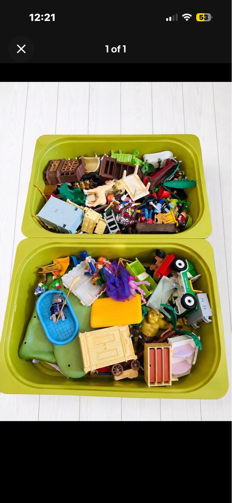 Big Bundle Of Playmobil Including Sets, Accessories And Figures. 90’s/ Modern