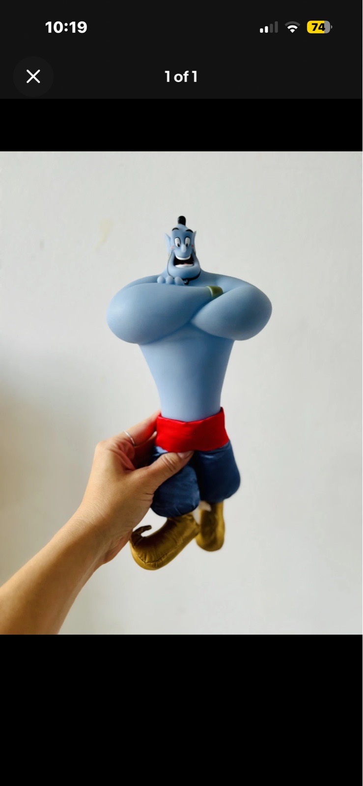Disney Aladdin The Genie Character Doll