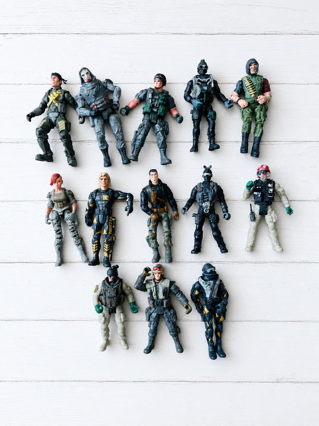 Lanard - The Corp! Elite vs The Curse 4" Action Figures