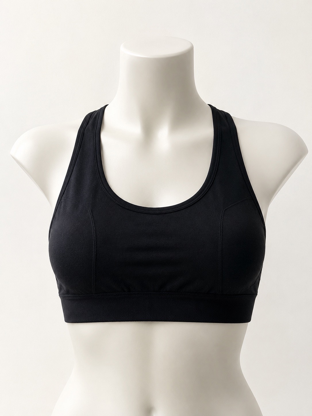 Size 8/10 black supportive padded active black sports bra