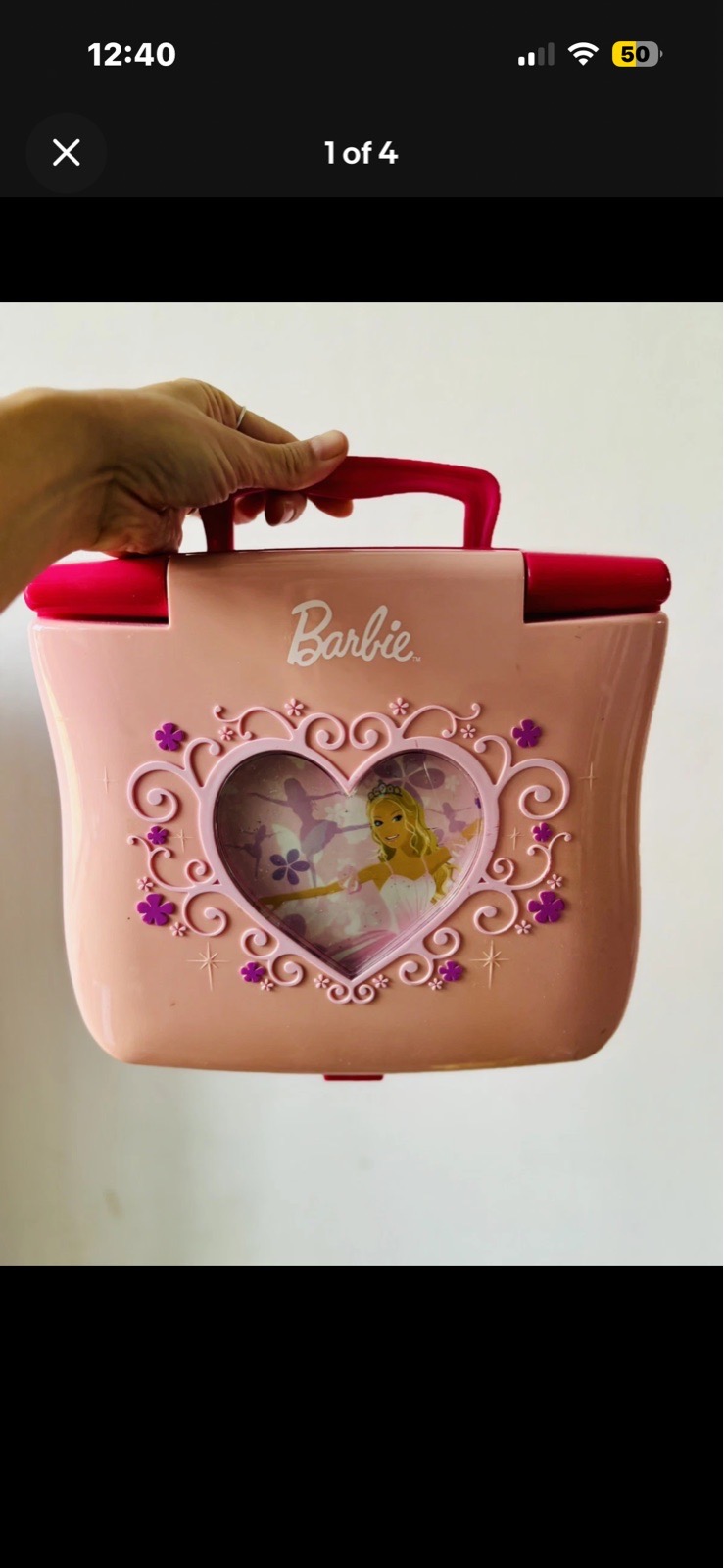 Rare Vintage Collectors Barbie B Bright Oregon Scientific Laptop