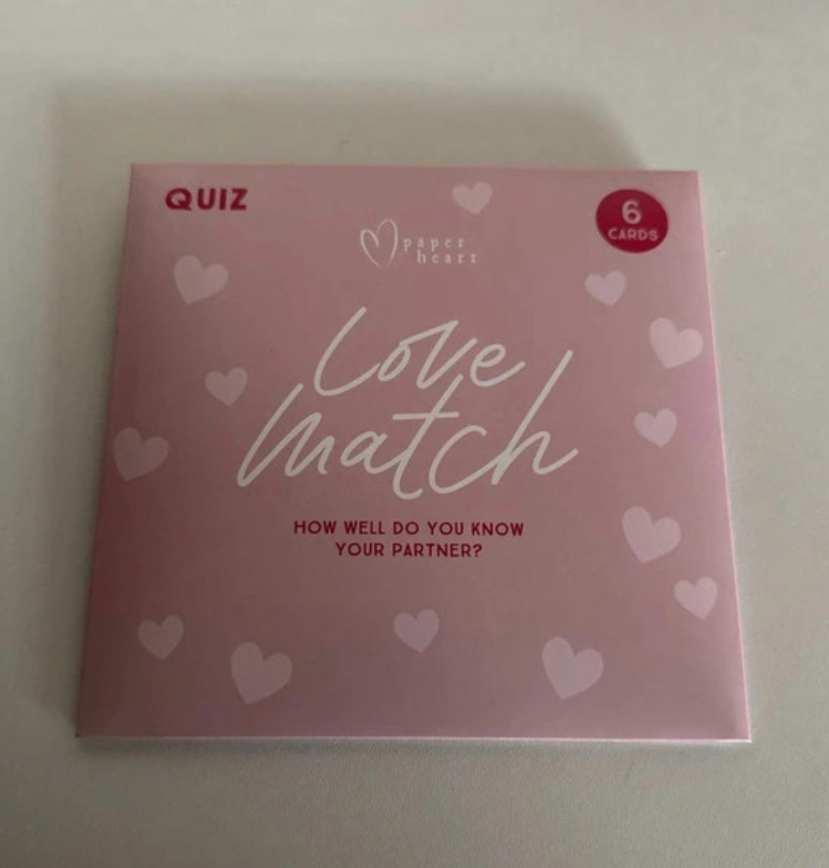 Love match cards