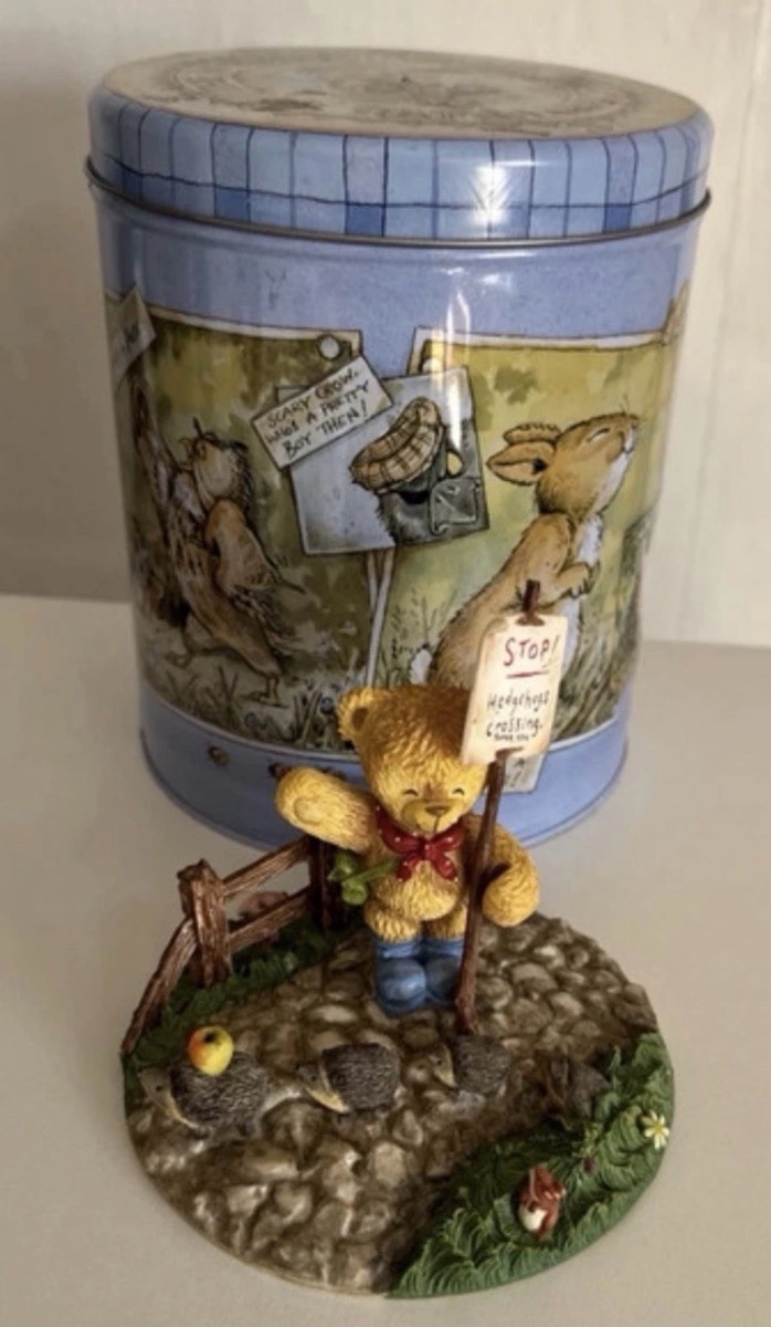The Wonderful World Of Rambling Ted - Hedgehogs Crossing Ornament