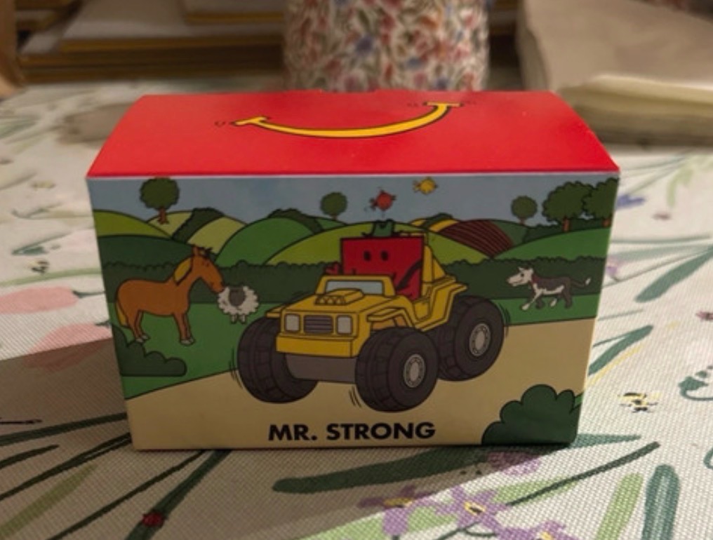 Mr. Men - Mr. Strong Happy Meal Toy McDonalds