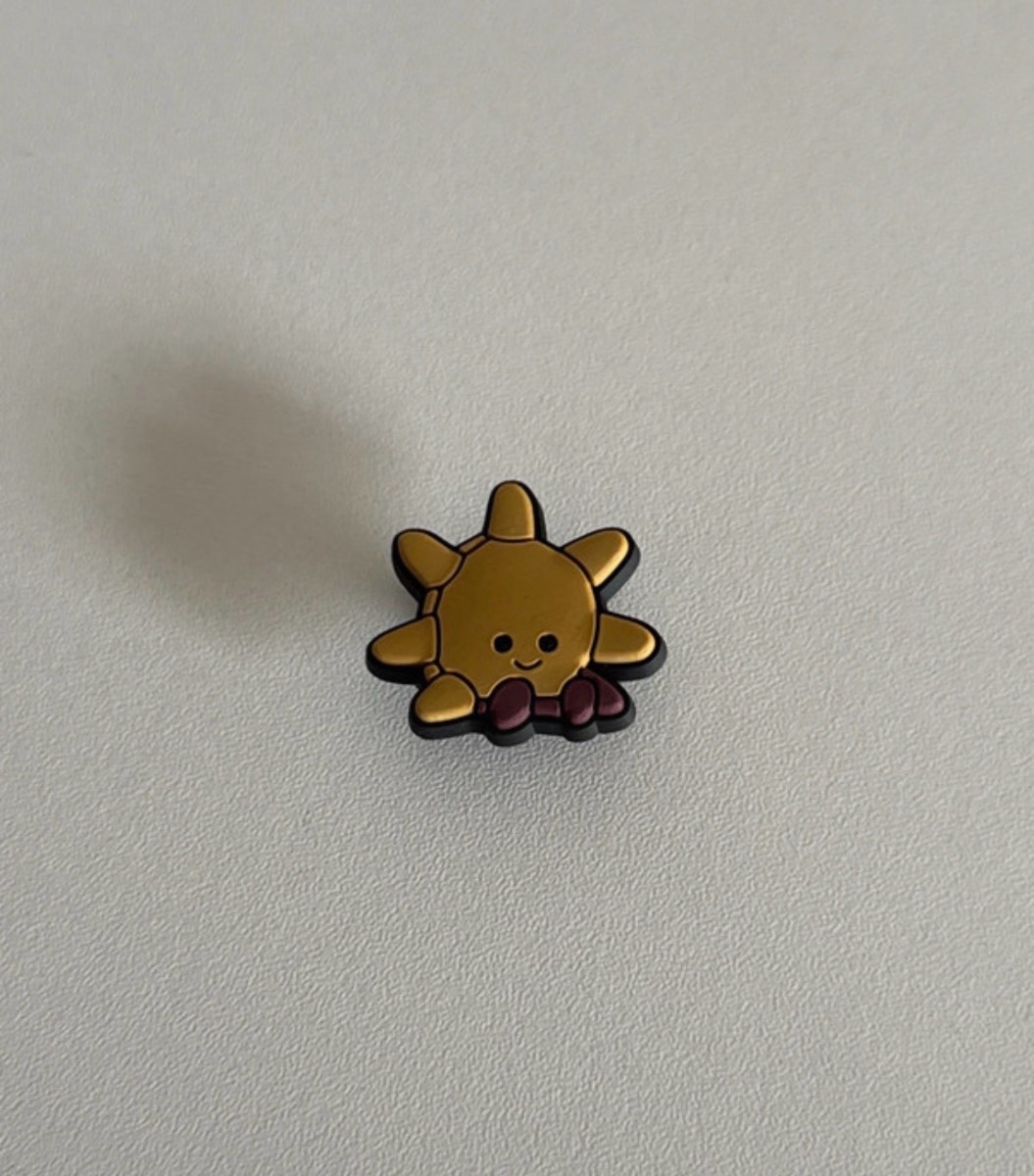 Sunshine Croc Charm