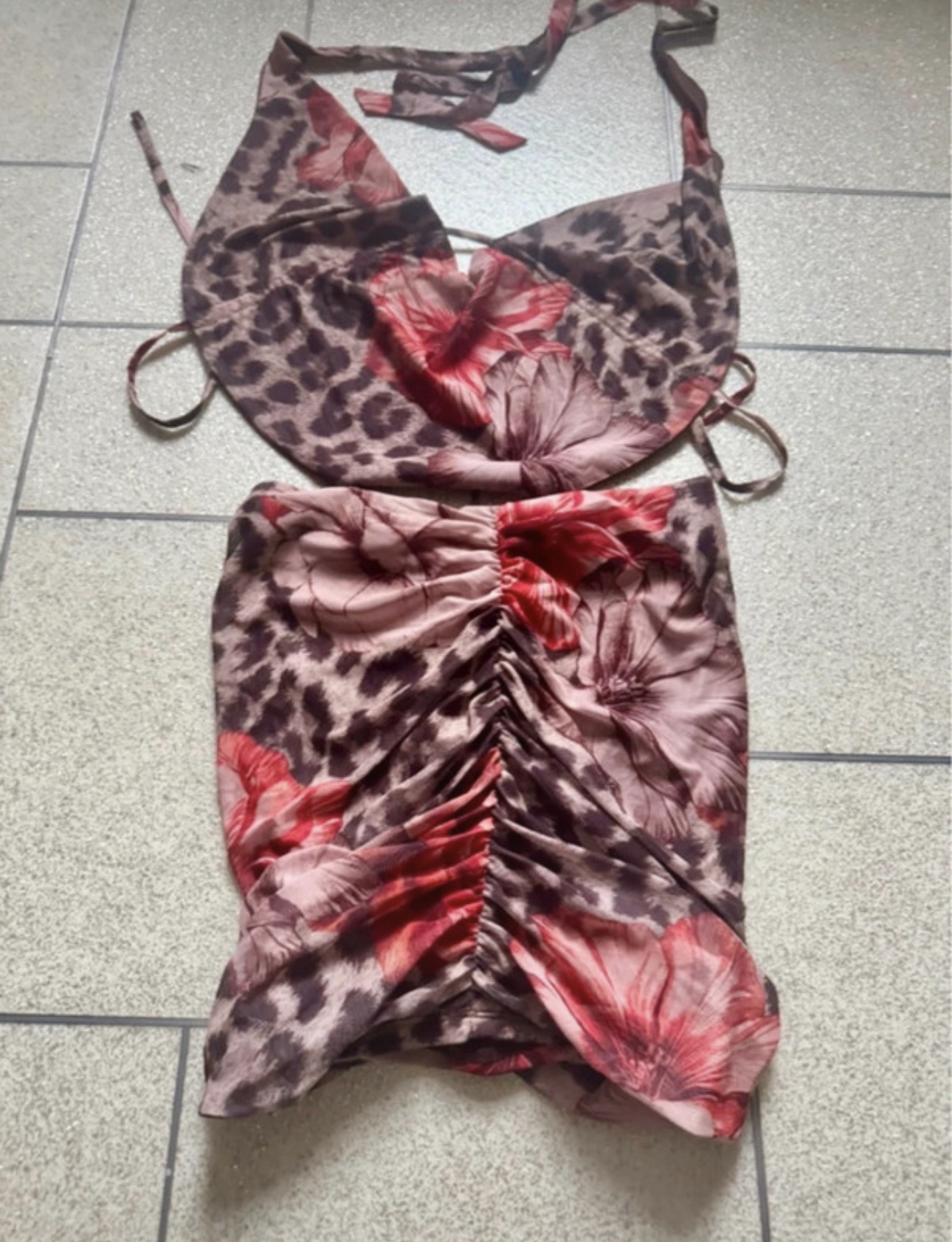 Shein skirt & top