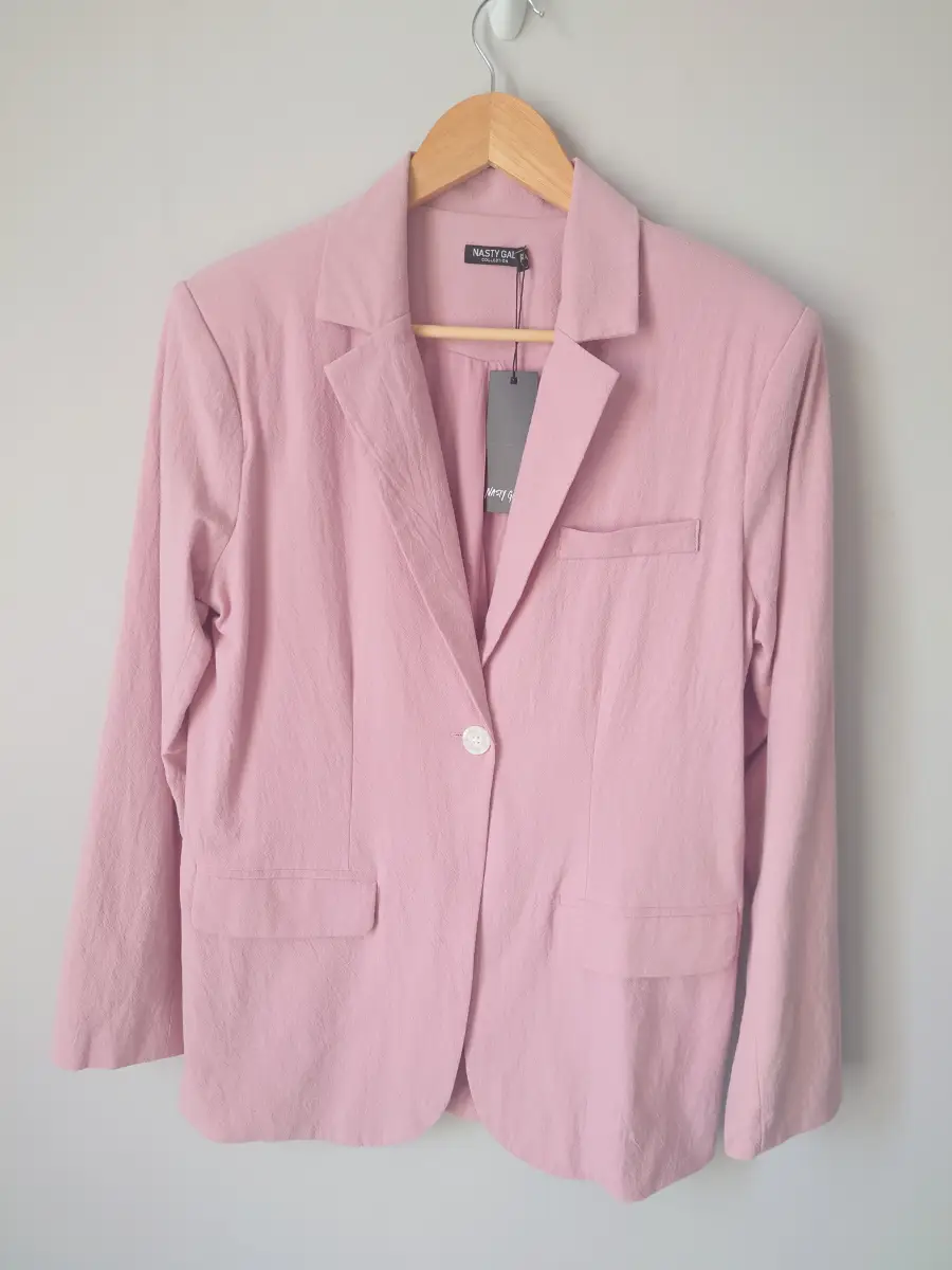 Cotton blend blazer UK 10