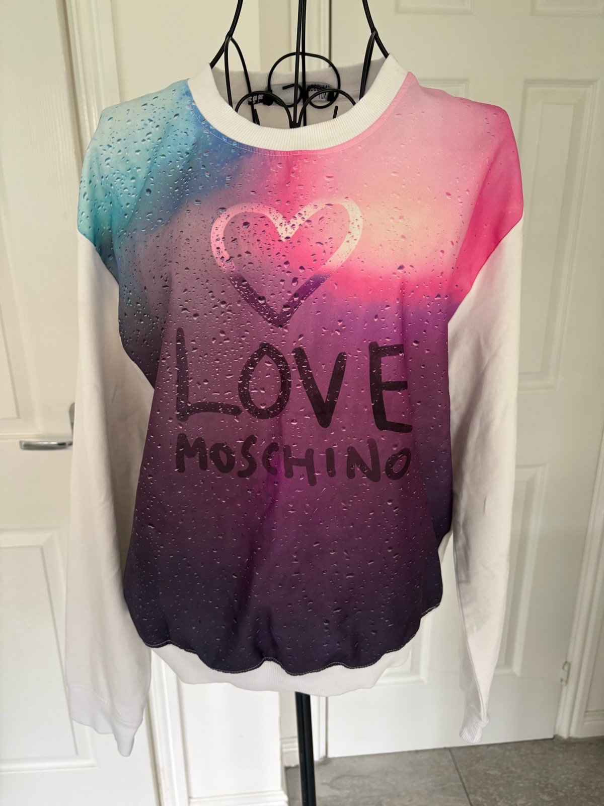 Genuine love Moschino sweater size 10