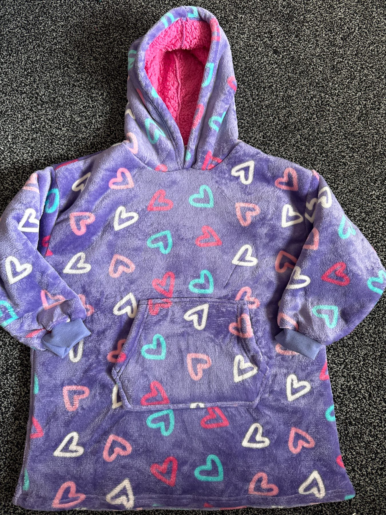 Snuggle Hoodie – Pink (5–6 Years)