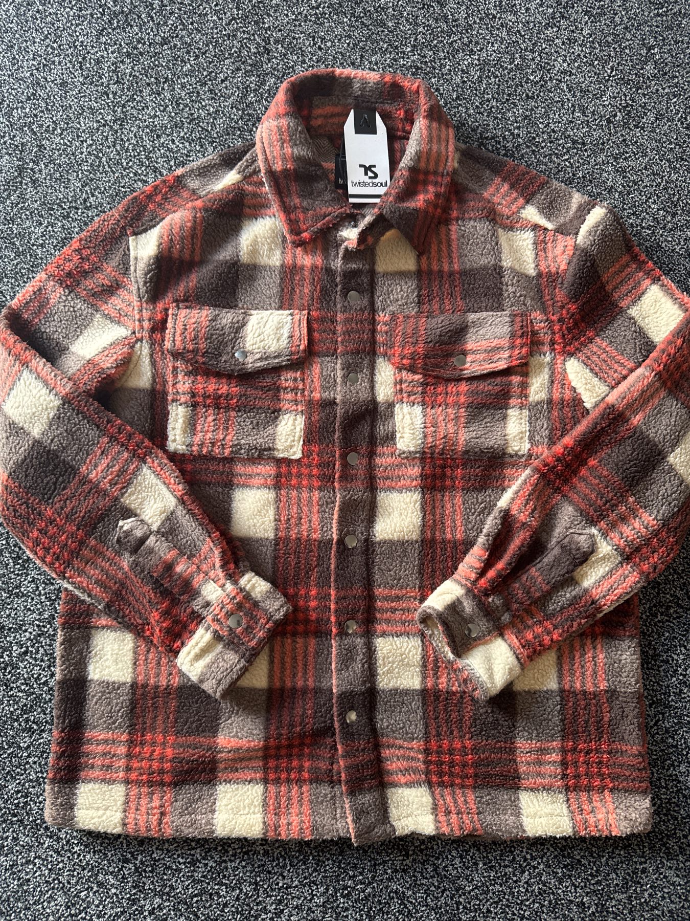 Twisted soul men’s fleece L
