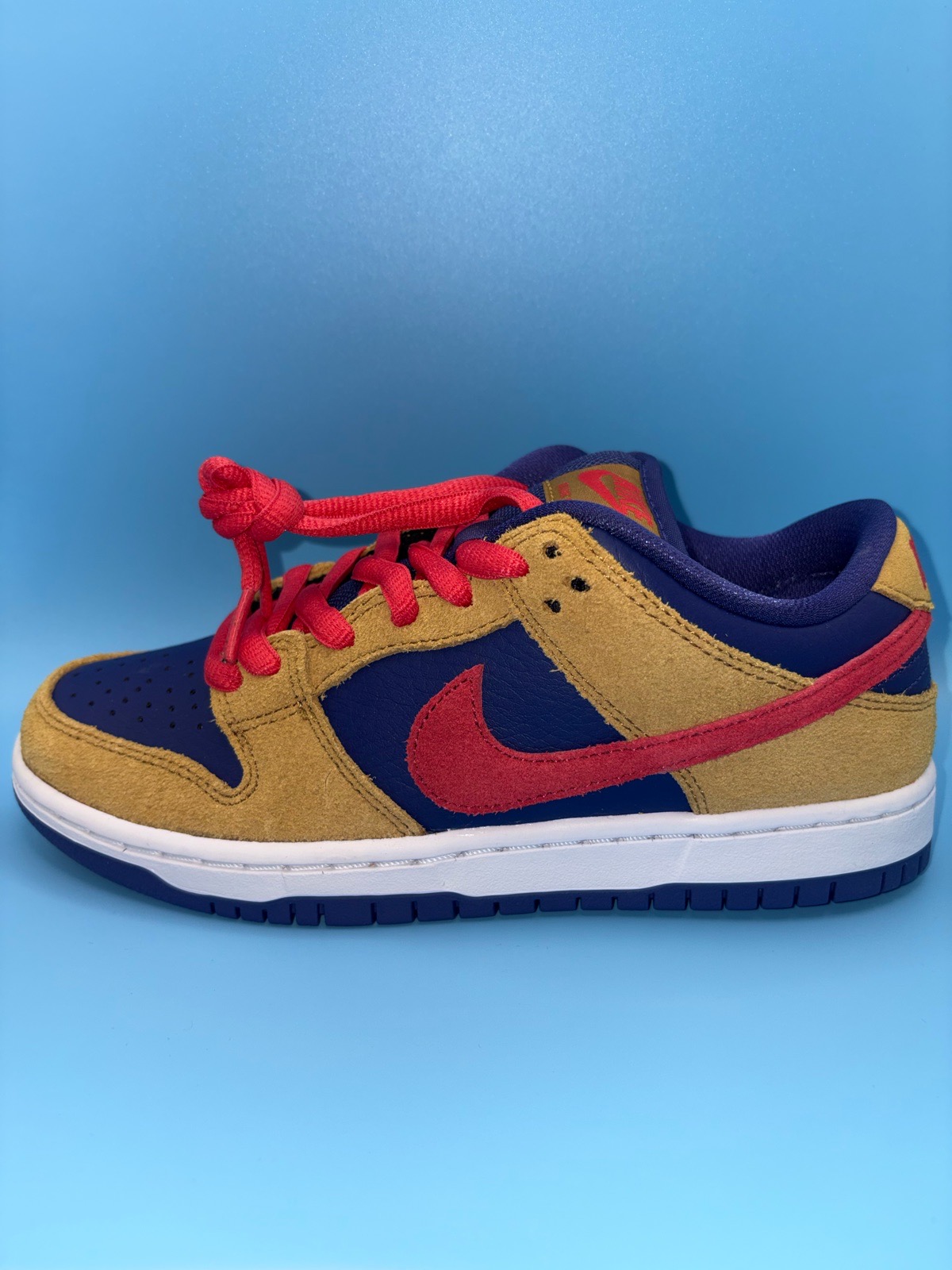 Nike Dunk SB Low Reverse Papa Bear Uk 3.5 Brand New BQ6817-700 DS OG Box Rare