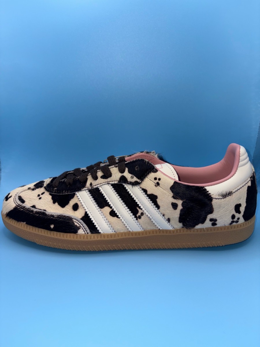 Adidas Samba OG Cowprint/Gum Colourway Trainers - Size UK 10 Brand New BNIB