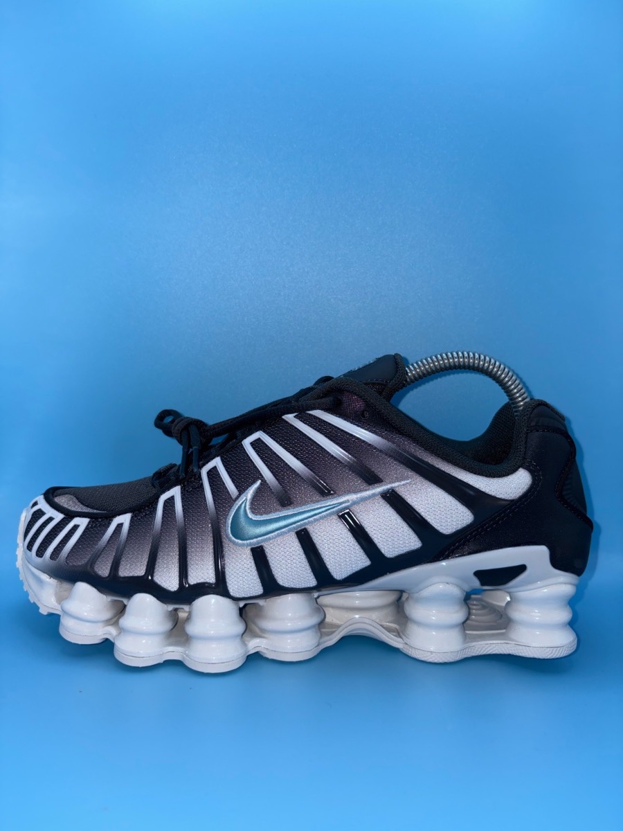 Nike Shox Tl Anthracite/Denim Turqouise UK 5.5 EU 39 IQ0279 060 Half Box