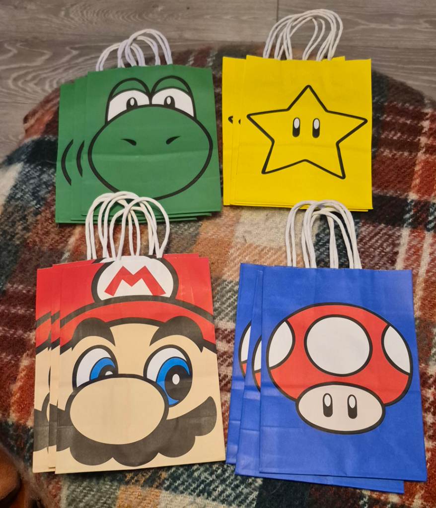 Super Mario Party Bags