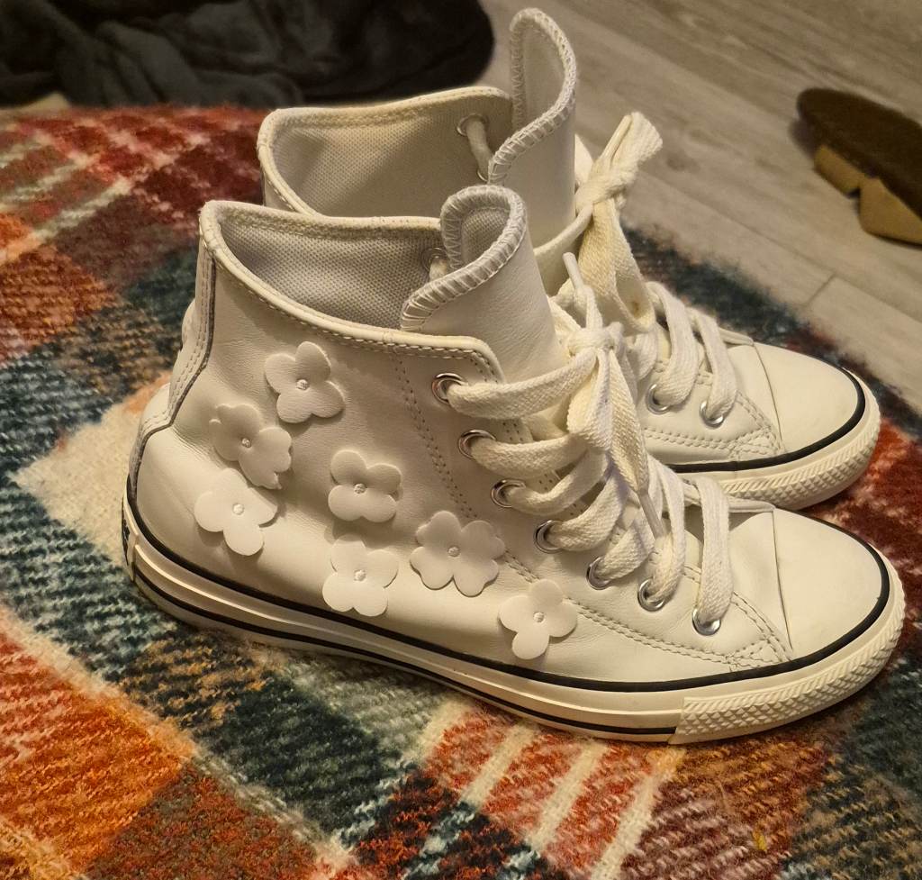 Converse Leather High Tops