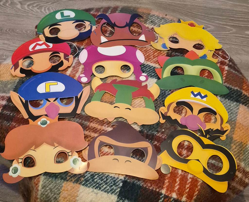 Super Mario masks