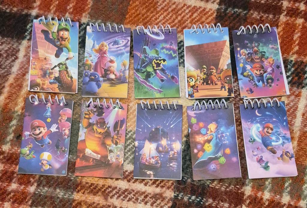 Super mario Note pads