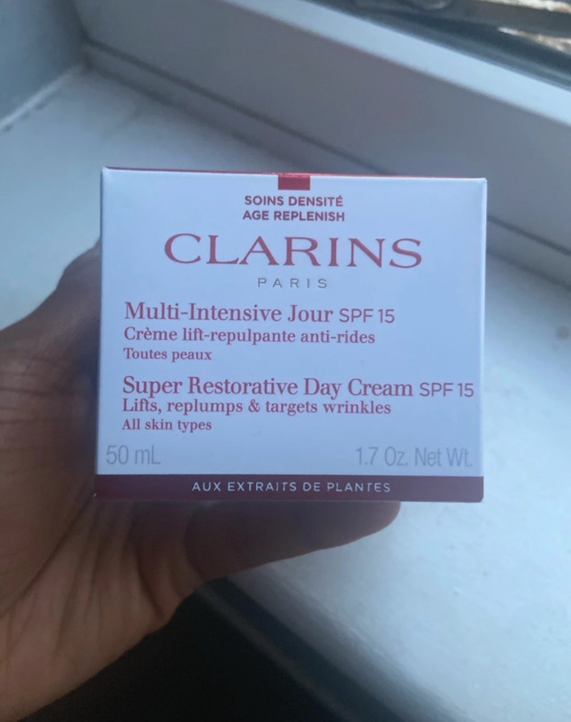Clarins super restorative day cream 50ml
