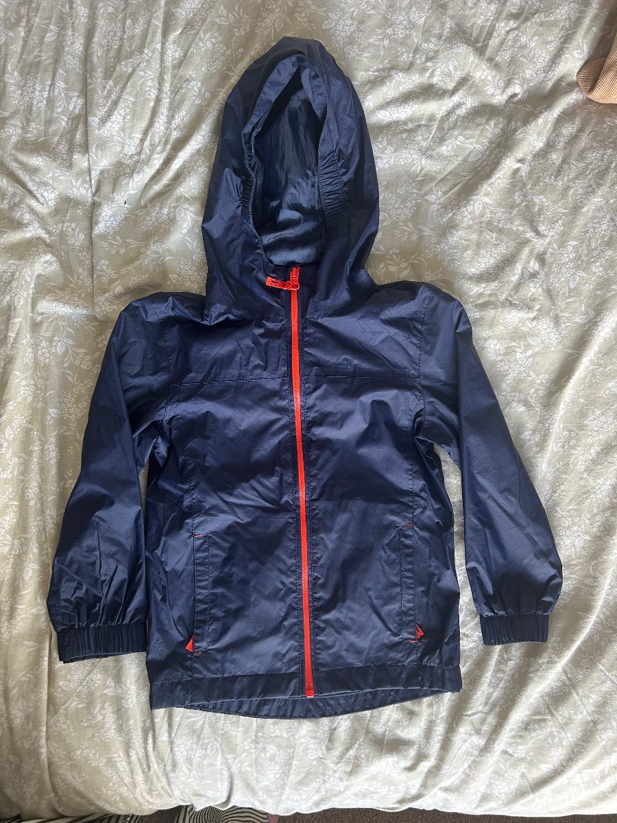 Mountain Warehouse Boys Girls ISODRY Waterproof Jacket Coat Navy Blue Age 5-6 Yrs