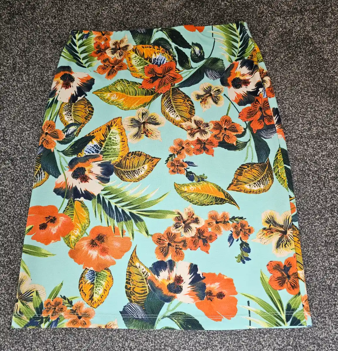 bundle two summer stretch skirts/size 12/14