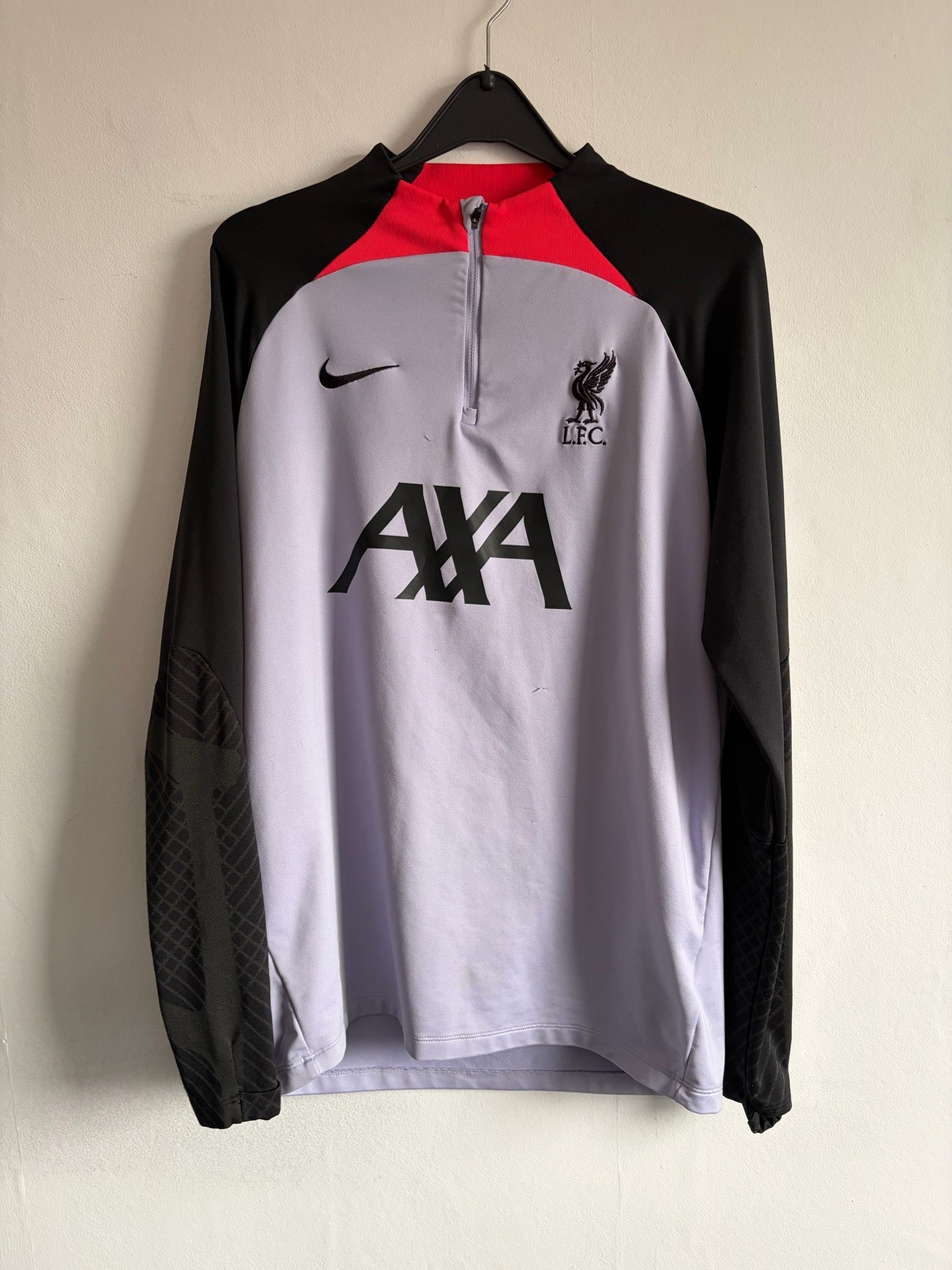 Liverpool FC 2022/23 Nike Training Drill Top 1/4 Zip Size Medium