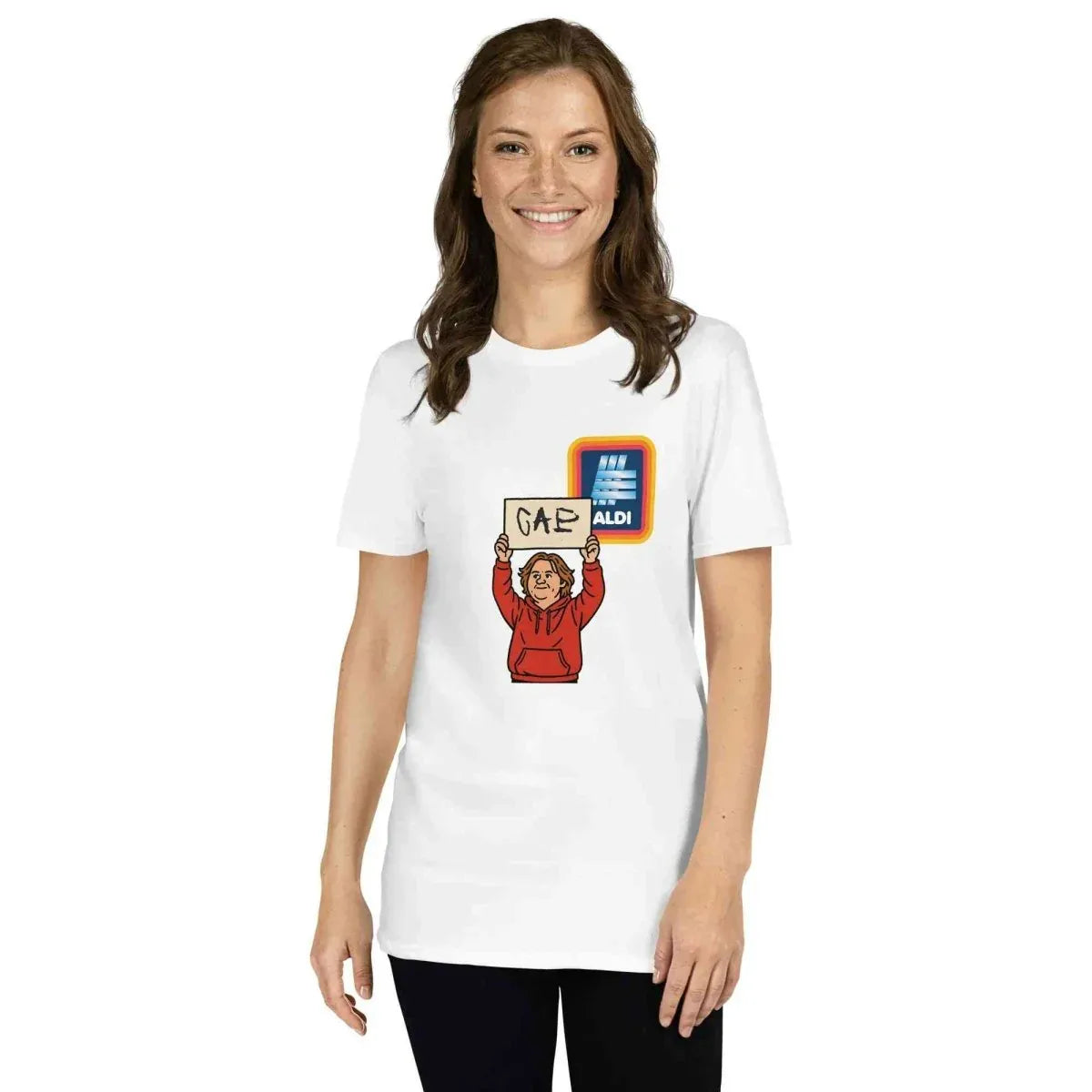 Alcyone213k Lewis Capaldi Graphic Tee T-Shirt - Capaldi On Aldi