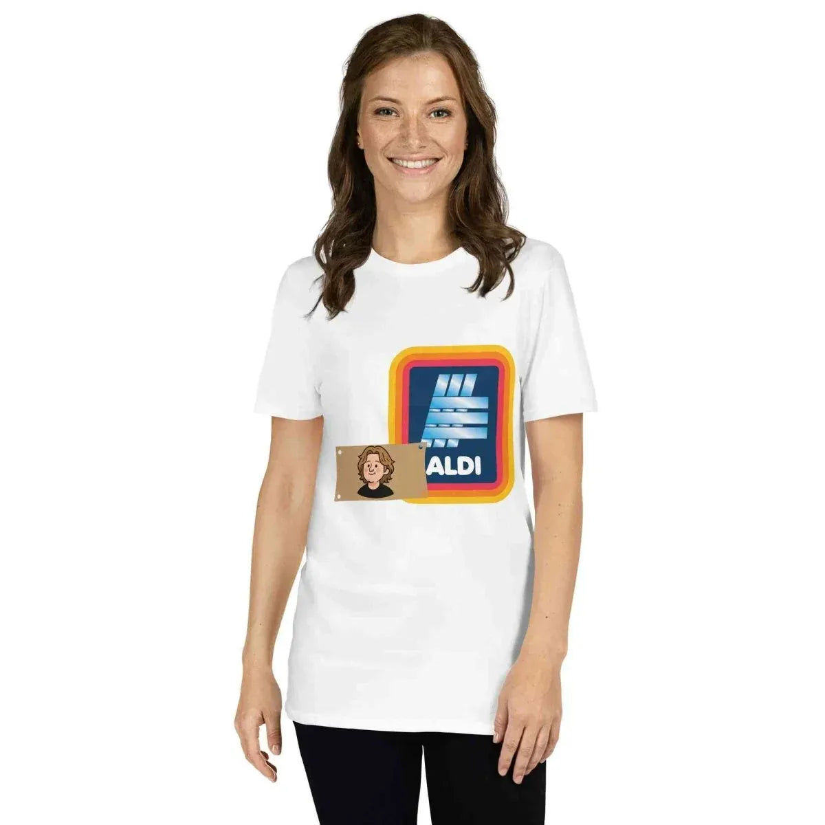 Alcyone213k Lewis Capaldi Cotton T-Shirt - Capaldi On Aldi