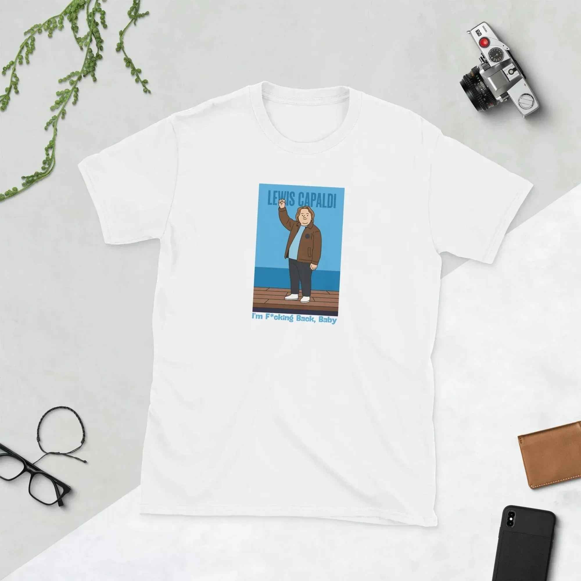 Alcyone213k Lewis Capaldi Fan T-Shirt I’m Back Friendly Tee
