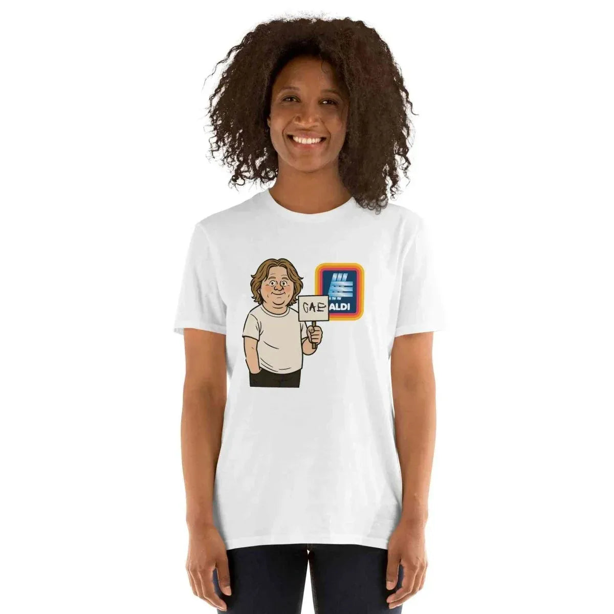 Alcyone213k Lewis Capaldi Graphic T-Shirt - Capaldi On Aldi